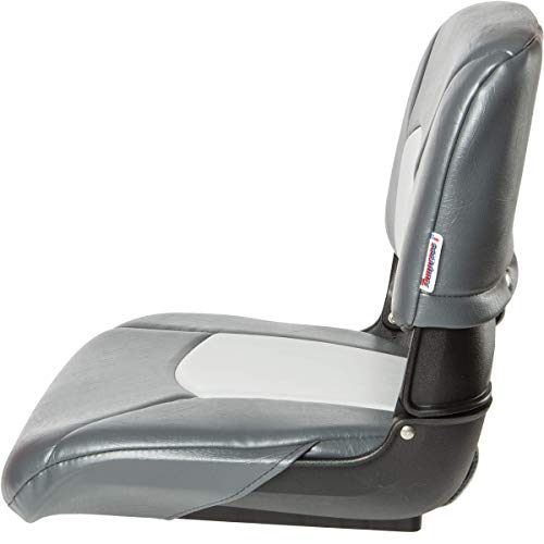 Tempress 45608 All-Weather High-Back Boat Seat - Charcoal/Gray