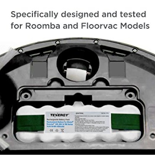 Tenergy iRobot Roomba Battery 4500mAh Replacement NiMH Battery for...