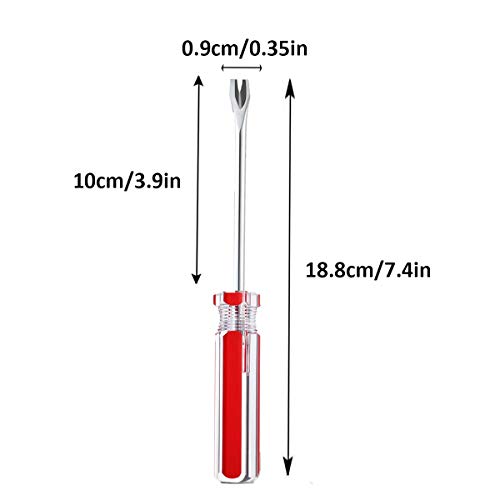 Terberl 4 Pack Tack Lifter Tack Puller Nail Puller, U Tip Nail Sta...