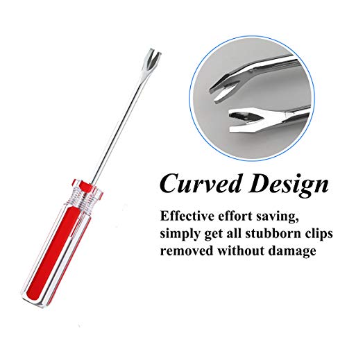 Terberl 4 Pack Tack Lifter Tack Puller Nail Puller, U Tip Nail Sta...