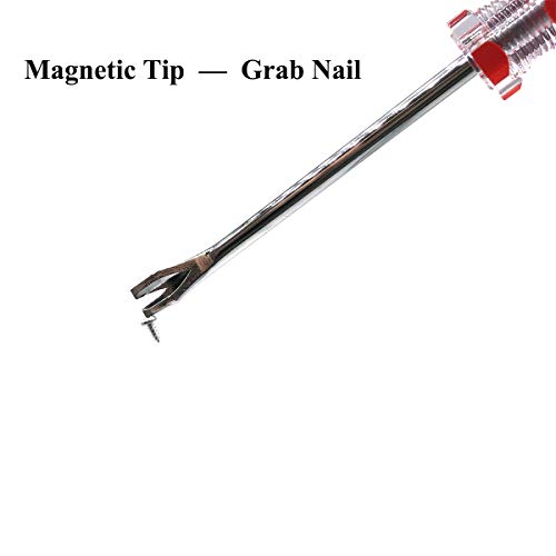 Terberl 4 Pack Tack Lifter Tack Puller Nail Puller, U Tip Nail Sta...