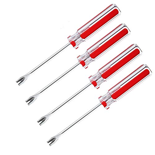 Terberl 4 Pack Tack Lifter Tack Puller Nail Puller, U Tip Nail Sta...