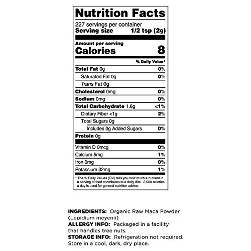 Terrasoul Superfoods Maca Powder Organic, 16 Ounce