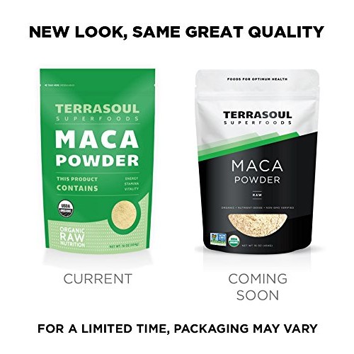 Terrasoul Superfoods Maca Powder Organic, 16 Ounce