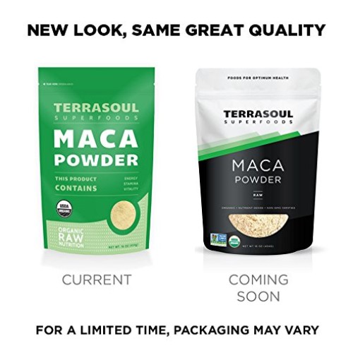 Terrasoul Superfoods Maca Powder Organic, 16 Ounce