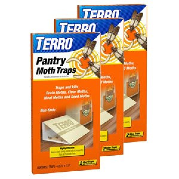 Terro 2900 Pantry Moth Trap, 2 Traps 3 Pack, 6 Traps Total