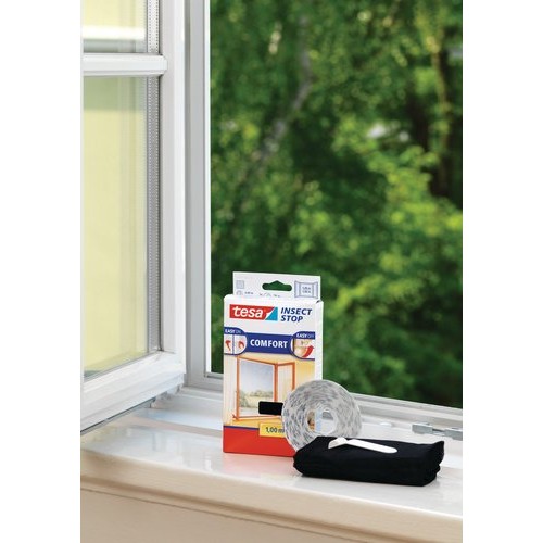 tesa UK Tesa Mosquito, Fly and Insect Hook and Loop Replacement Ro...