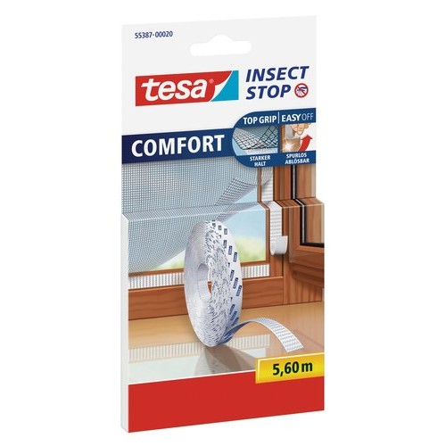 tesa UK Tesa Mosquito, Fly and Insect Hook and Loop Replacement Ro...