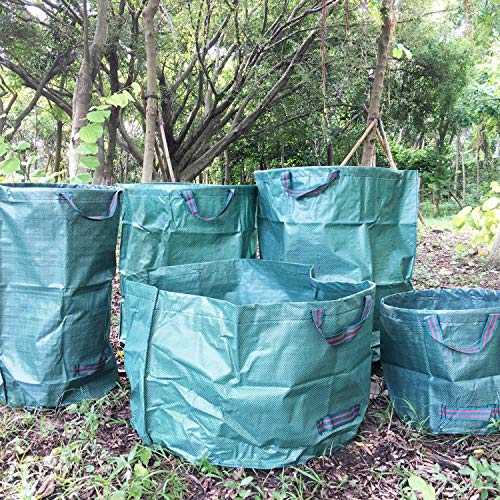 Professional 3-Pack 106 Gallons Lawn Garden Bags D31, H31 inches...