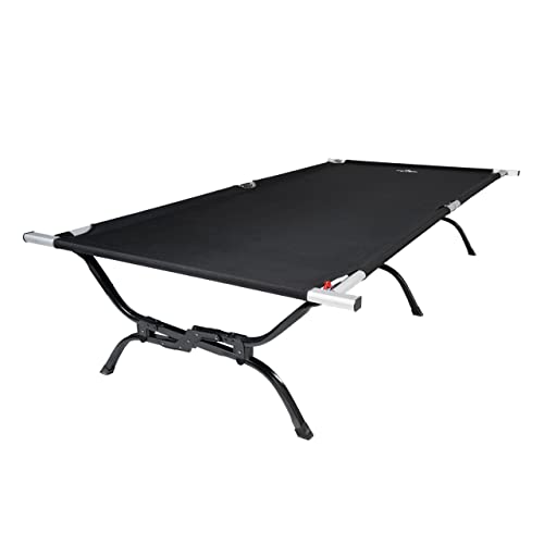 TETON Sports Camping Cot with Patented Pivot Arm - Folding Camping...