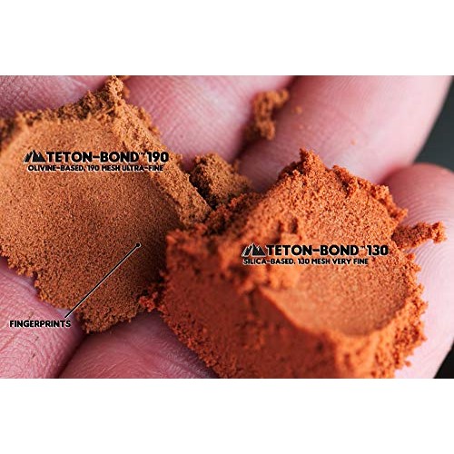Teton-Bond Petrobond Ultra-FINE 190 Mesh Foundry Jewelry Metal C...