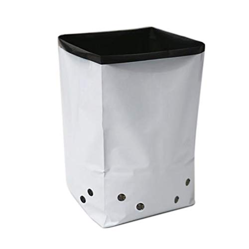 TEXALAN Poly Grow Bag Planters 3 Gallon Grow Bag, 50 Pack Panda Fi...
