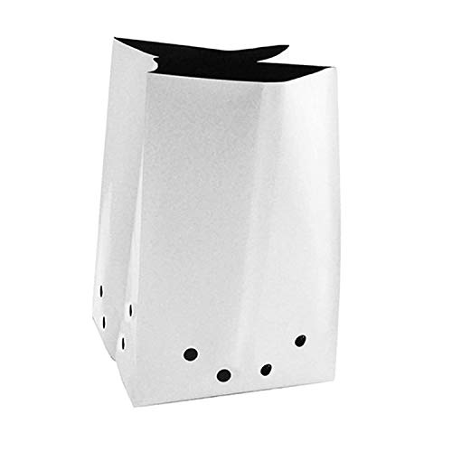 TEXALAN Poly Grow Bag Planters 3 Gallon Grow Bag, 50 Pack Panda Fi...