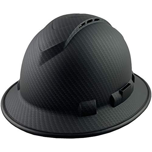 Ridgeline Vented Full Brim Patterned Hardhat with Protective Edge ...