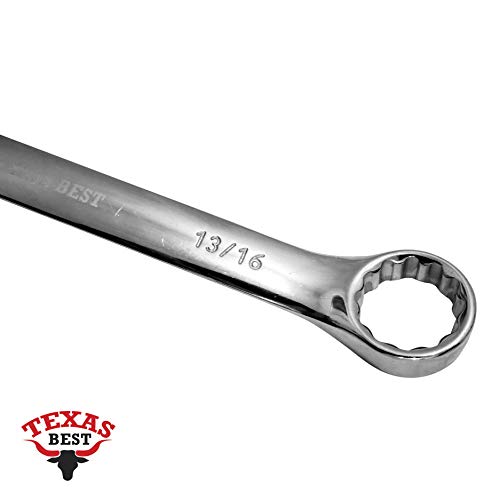 Texas Best Chrome Vanadium Steel Wrench Set | SAE & MM Sizes | Han...