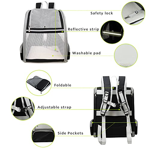 Texsens Innovative Traveler Bubble Backpack Pet Carriers for Cats ...