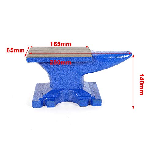 TFCFL 5KG/11KG Rugged Cast Iron Anvil Blacksmith Tools for Worksho...