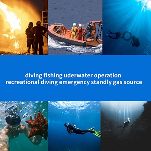 THAISTONE 2.3L Scuba Tank DOT Certified Mini Scuba Tank 30 Minutes...