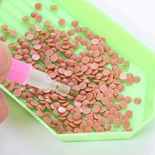 thanksky 6pcs Diamond Painting Glue Clay with Storage Box,DIY Diam...