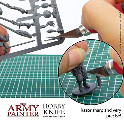 Stainless Steel Precision Knife with Soft Grip and 5 Extra Razor-S...