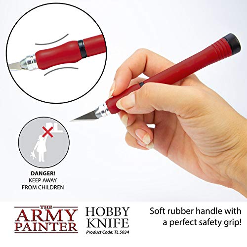 Stainless Steel Precision Knife with Soft Grip and 5 Extra Razor-S...