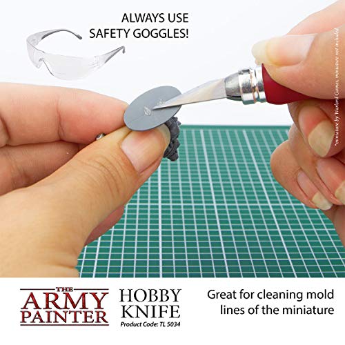 Stainless Steel Precision Knife with Soft Grip and 5 Extra Razor-S...