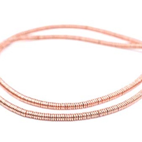 Copper Heishi Beads - Full Strand of Fair Trade Beading Supplies -...