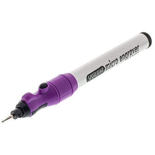 BeadSmith Micro Engraver Cordless with Led Spotlight Includes 2 Tips