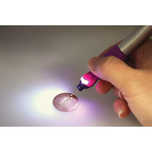 BeadSmith Micro Engraver Cordless with Led Spotlight Includes 2 Tips