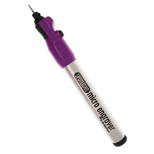 BeadSmith Micro Engraver Cordless with Led Spotlight Includes 2 Tips