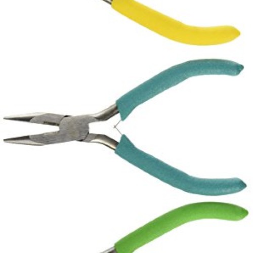 Beadsmith PL3SET, 3Piece Color I.D. Plier Set for Beading & Jewelry