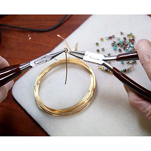 Casual Comfort Chain-Nose Pliers with PVC Handle, Jewelry Making a...