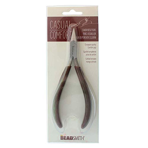 Casual Comfort Chain-Nose Pliers with PVC Handle, Jewelry Making a...