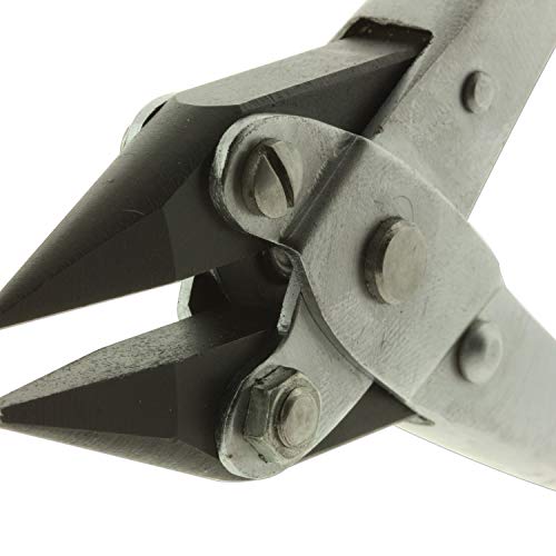 Chain-Nose Parallel Pliers with Spring, 5-1/2 inch Long, Smoth Jaw...