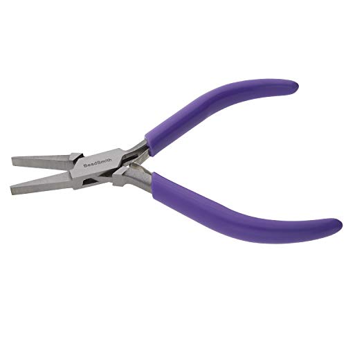Purple Flat-Nose Pliers, Jewelry Making Tool for Bending or Straig...