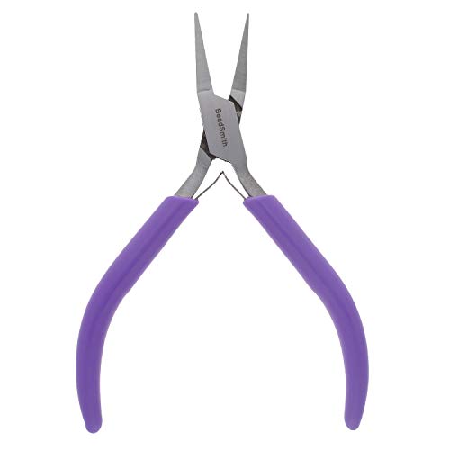 Purple Flat-Nose Pliers, Jewelry Making Tool for Bending or Straig...
