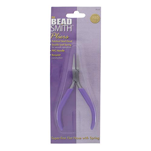 Purple Flat-Nose Pliers, Jewelry Making Tool for Bending or Straig...