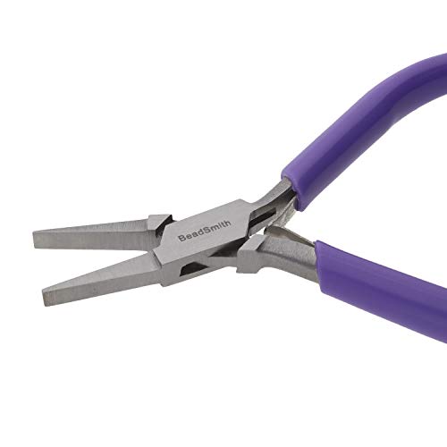 Purple Flat-Nose Pliers, Jewelry Making Tool for Bending or Straig...