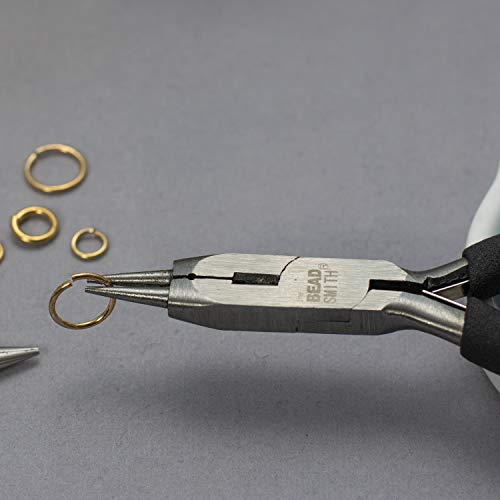 The Beadsmith 4-in-1 All-Purpose Pliers for Cutting and Flattening...