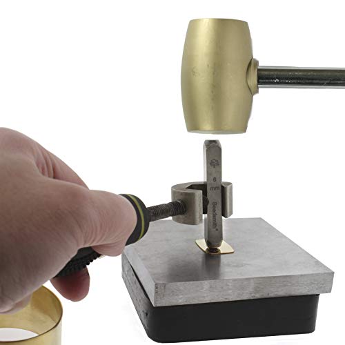 The Beadsmith Metal Stamp Holder, 6 inches, Metal Stamping Tool, w...
