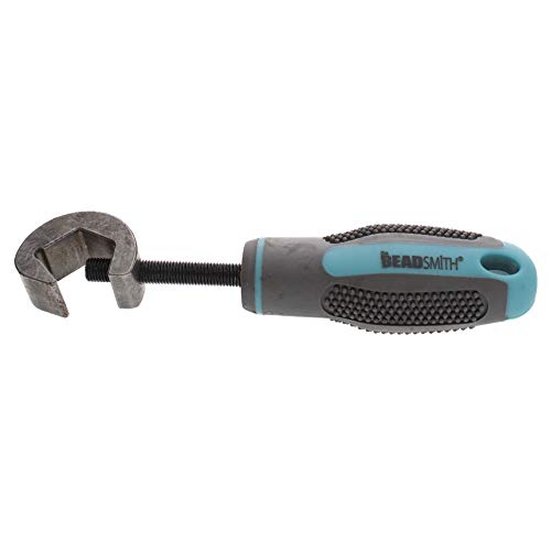 The Beadsmith Metal Stamp Holder, 6 inches, Metal Stamping Tool, w...