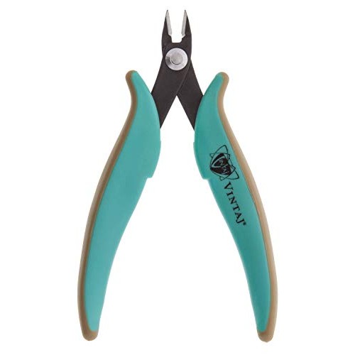 The Beadsmith Vintaj Ergonomic Round-Nose Flush Cutters, Jewelry M...