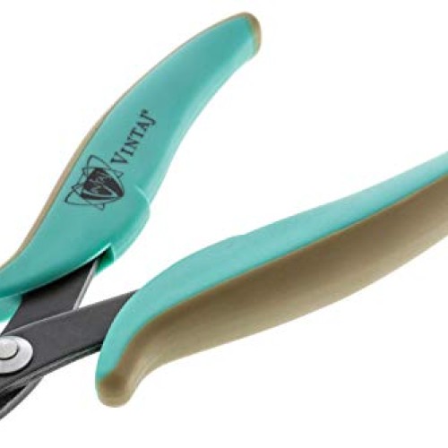 The Beadsmith Vintaj Ergonomic Round-Nose Flush Cutters, Jewelry M...