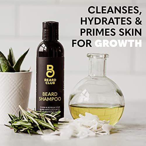 Beard Club Advanced Beard Growth Kit - Grow A Thicker Fuller Beard...