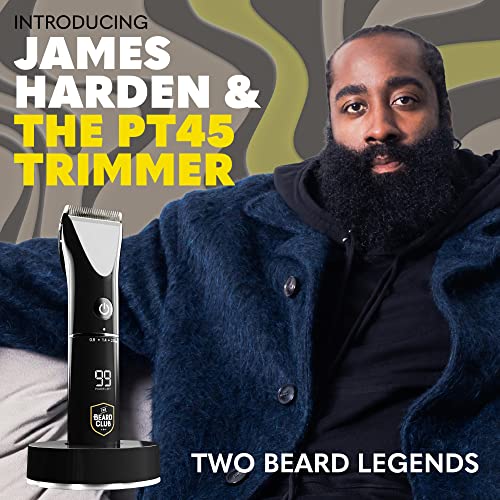 Beard Club PT45 Beard Trimmer for Men - Electric Cordless Recharge...