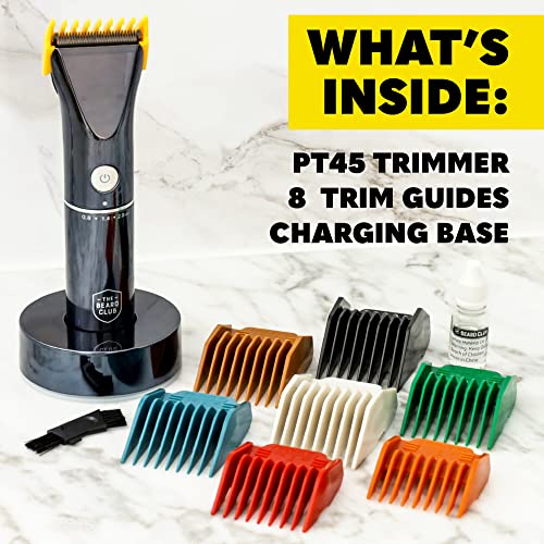 Beard Club PT45 Beard Trimmer for Men - Electric Cordless Recharge...