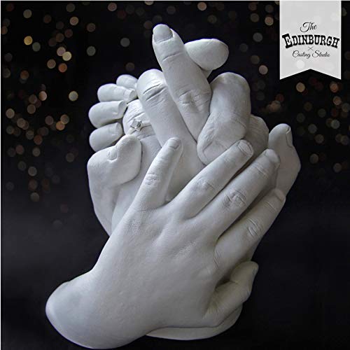 Edinburgh Family Hand Casting Kit for 4 - DIY Hand Casting Kits fo...