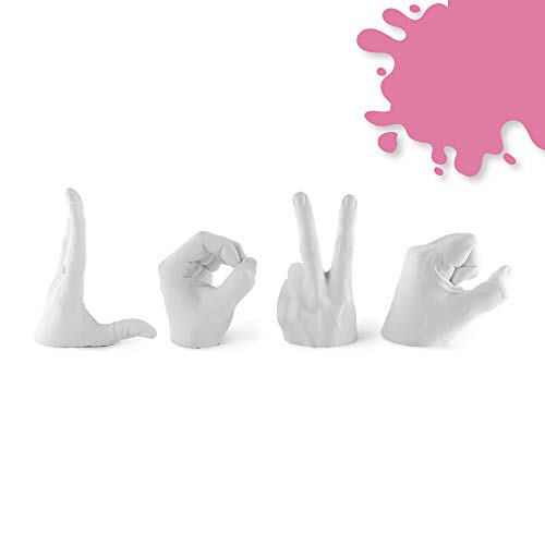 Edinburgh Hand Casting Kit for 2 - Premium Hand Statue Casting Kit...