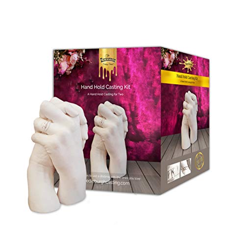 Edinburgh Hand Casting Kit for 2 - Premium Hand Statue Casting Kit...