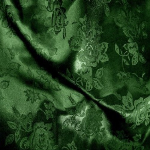 Brocade Jacquard Satin Dark Hunter 60 Inch Fabric by The Yard from...